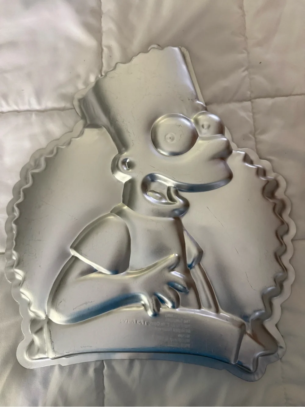 Wilton Bart Simpson Cake Pan - Yellow, Blue, Red